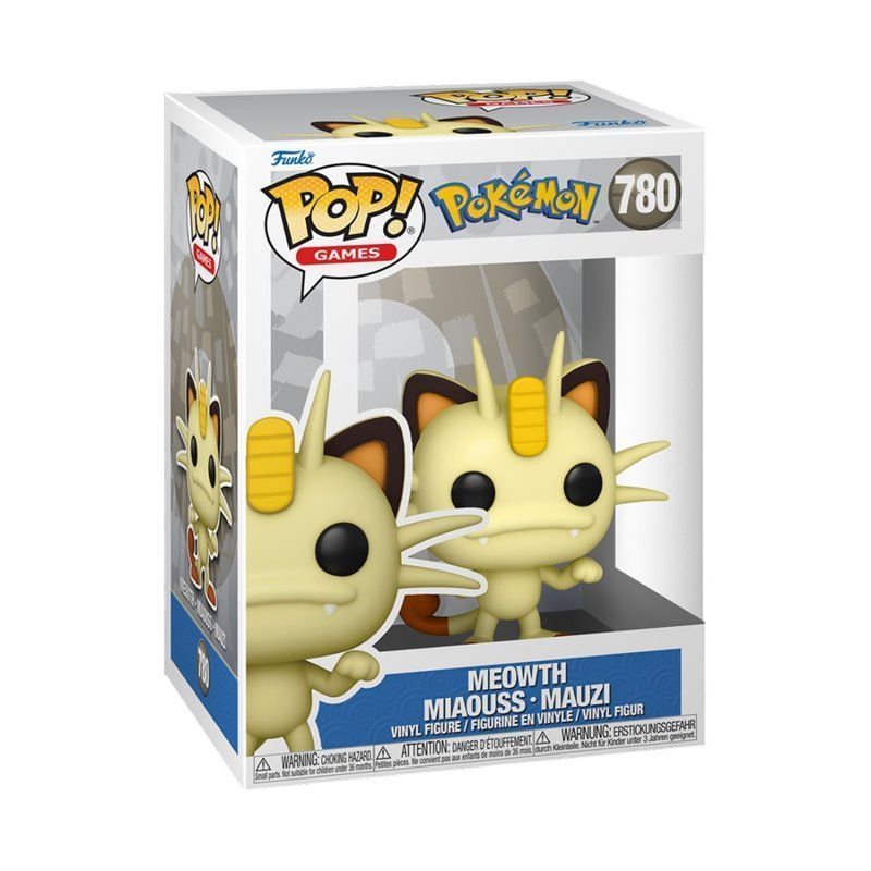 Funko Pop! - Meowth - Pokemon Figura 10cm Funko Pop! - Meowth - Pokemon Figura 10cm
