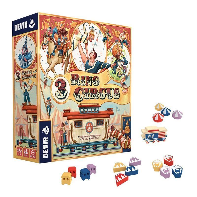 3 Ring Circus - Juego de Mesa