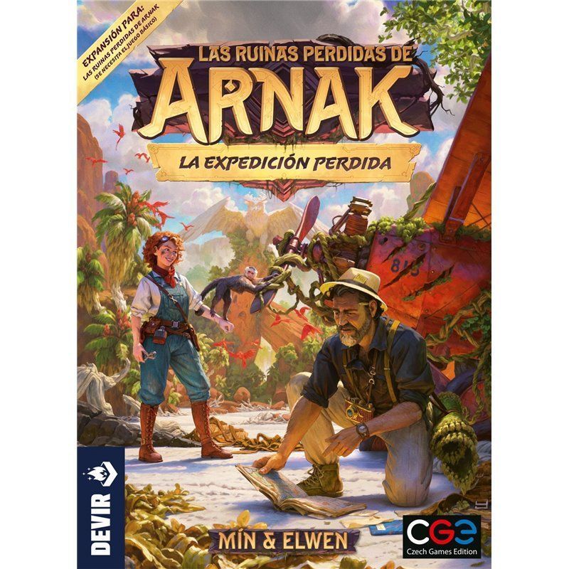 Las Ruinas Perdidas de Arnak: La Expedición Perdida - Juego de Mesa Las Ruinas Perdidas de Arnak: La Expedición Perdida - Juego de Mesa