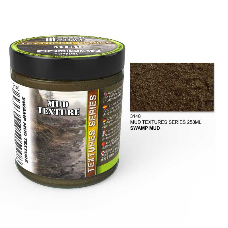 Pasta texturizadora - Textura de barro - Barro Pantanoso 250ml - GSW Pasta texturizadora - Textura de barro - Barro Pantanoso 250ml - GSW