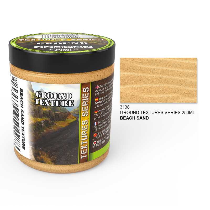 Pasta texturizadora - Textura Arena Playa 250ml - GSW