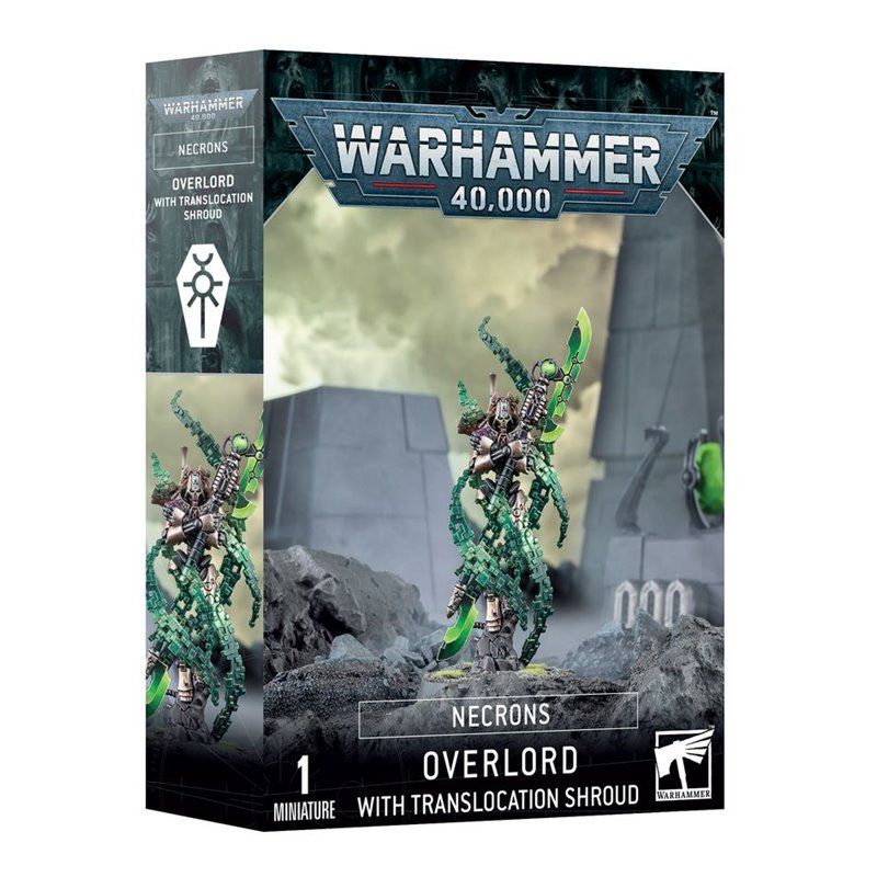 Necrons Señor Supremo con Mortaja de Traslocación