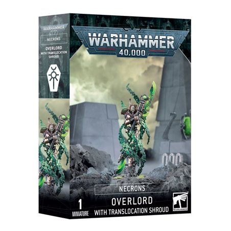 Necrons Señor Supremo con Mortaja de Traslocación