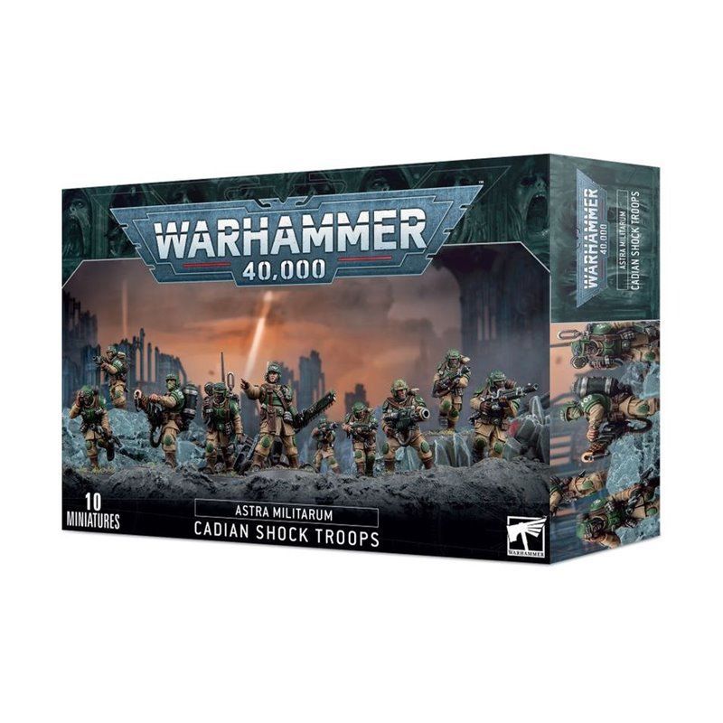 Cadian Shock Troops - Tropas de Choque de Cadia