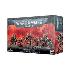 Chaos Space Marines Terminator Squad - Escuadra de Exterminadores del Caos	