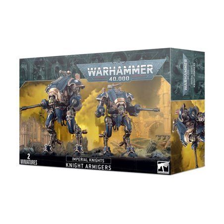 Warhammer 40.000 - Imperial Knights Knight Armigers - Helverin / Warglaive