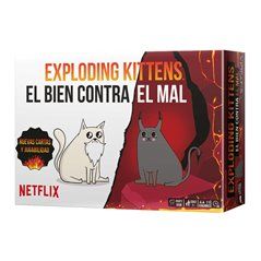 Exploding Kittens El Bien Contra el Mal - Juego de Mesa