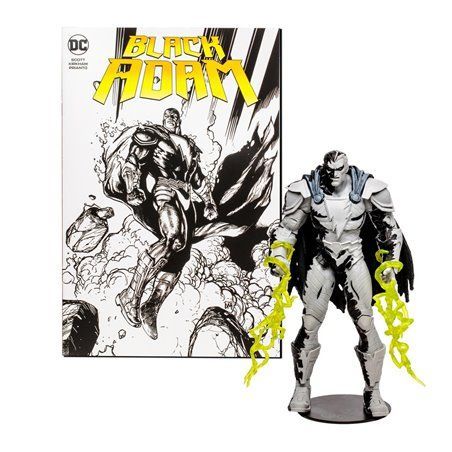 Black Adam Line Art - Mc Farlane DC Collector Figura 18 cm