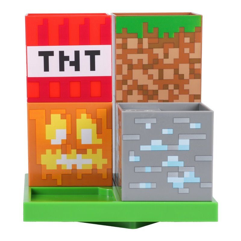 Organizador Escritorio Minecraft Organizador Escritorio Minecraft