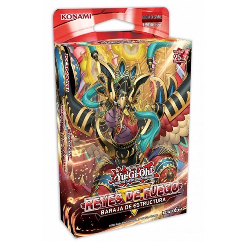 Yu-Gi-Oh Baraja de Estructura: Reyes de Fuego - Cartas Español
