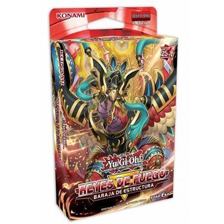 Yu-Gi-Oh Baraja de Estructura: Reyes de Fuego - Cartas Español