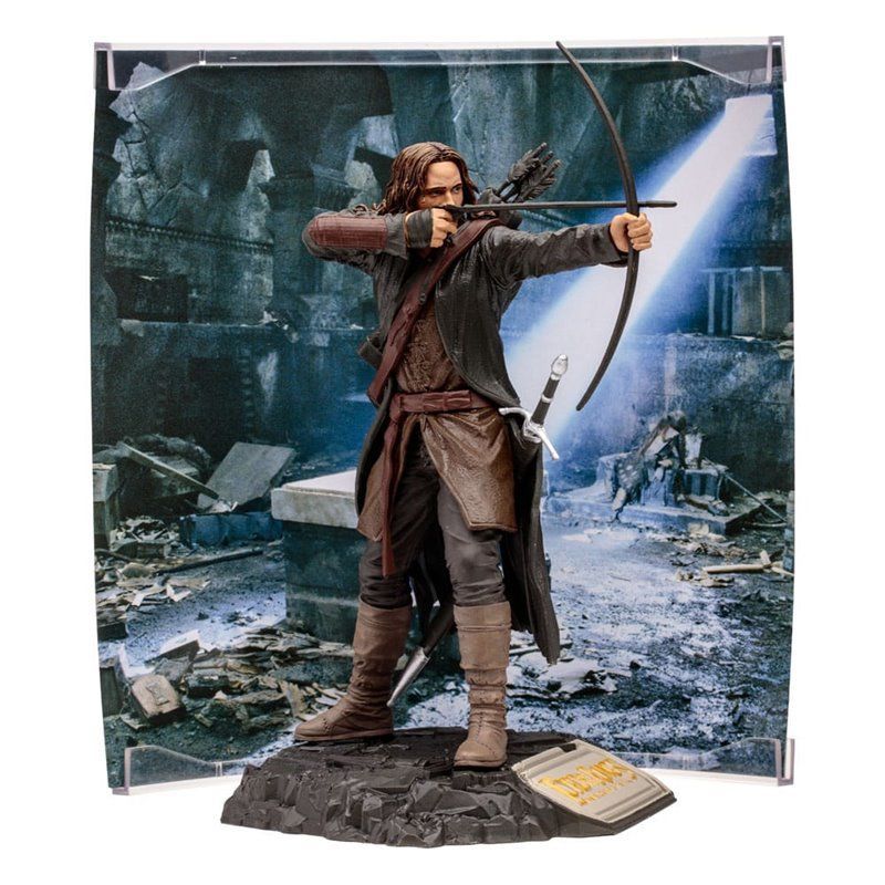 Aragorn - Mc Farlane El Señor de los Anillos Collector Figura 18 cm