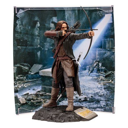 Aragorn - Mc Farlane El Señor de los Anillos Collector Figura 18 cm