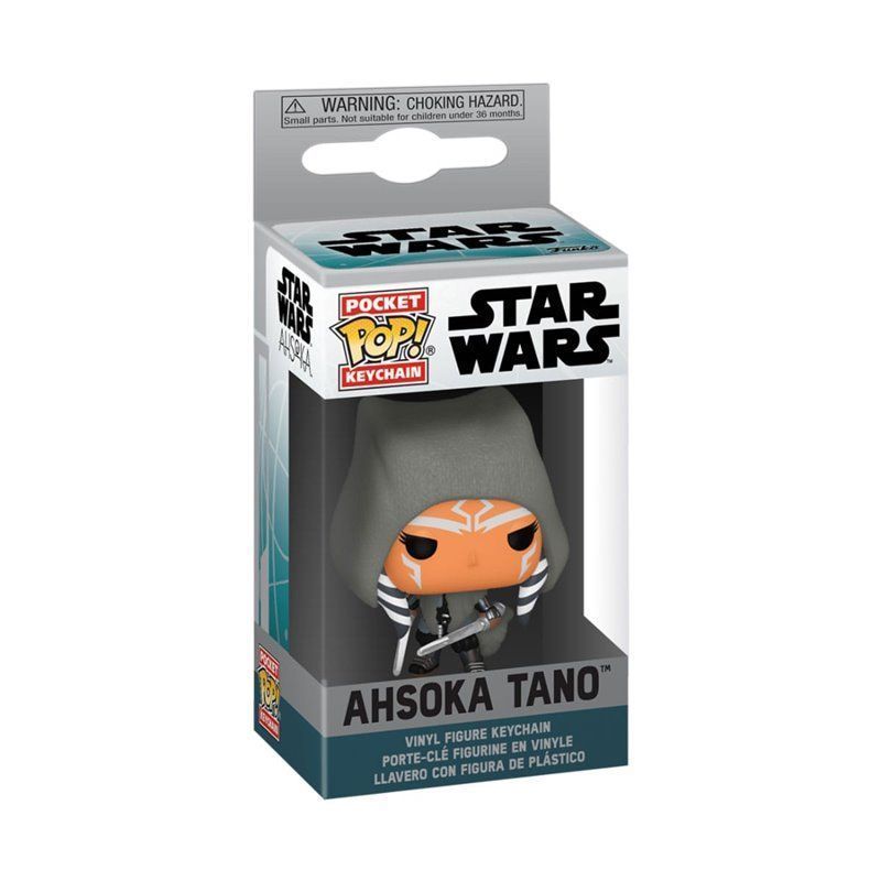 Funko Pop! - Llavero Ahsoka Tano - Star Wars The Mandalorian Funko Pop! - Llavero Ahsoka Tano - Star Wars The Mandalorian