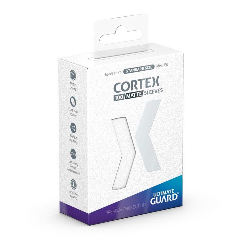 Fundas Ultimate Guard Cortex Tamaño Estándar Mate Blanco
