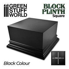 Pedestal Cuadrado 10x10 cm Negro - GSW