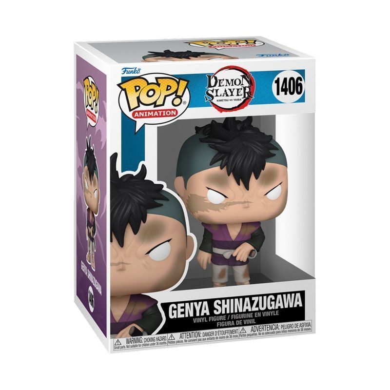 Funko Pop! Genya Shinazugawa - Kimetsu No Yaiba - Demon Slayer Figura 10cm