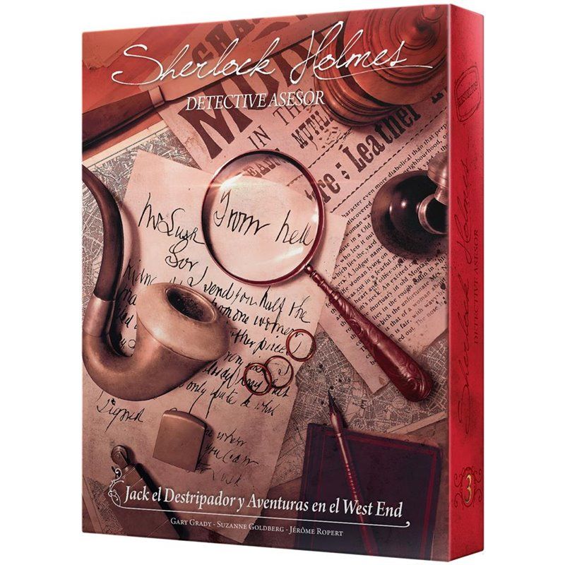 Sherlock Holmes: Jack el Destripador y Aventuras en el West End - Juego de Mesa