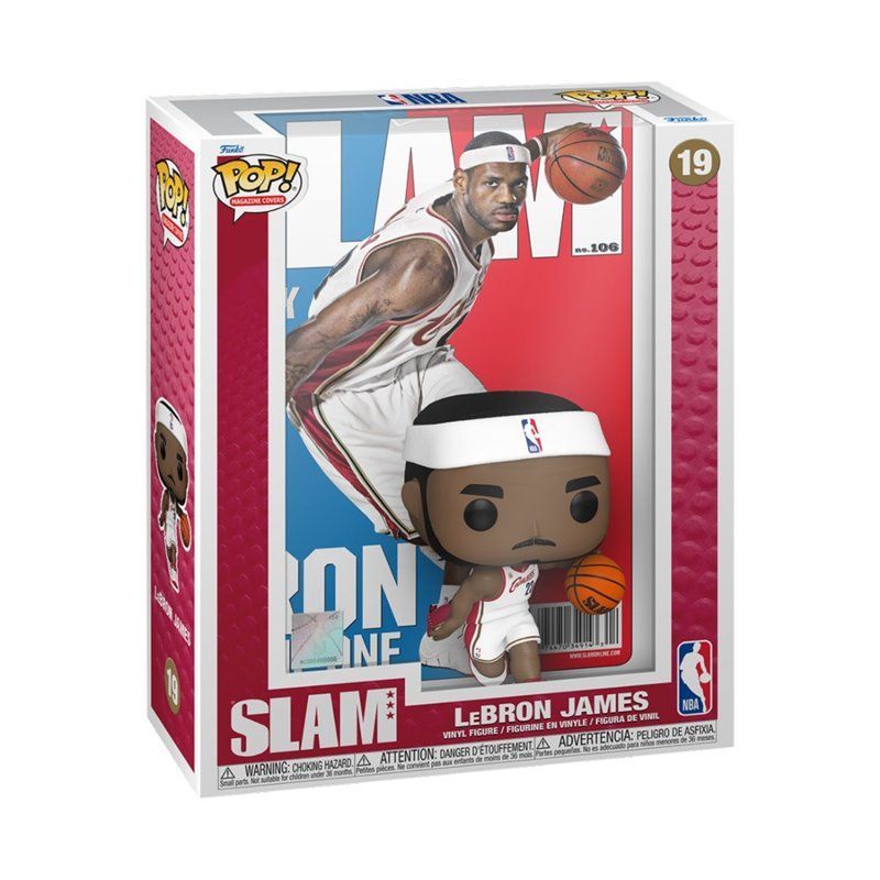 Funko Pop! Cover - Lebron James - Slam NBA