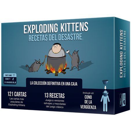 Exploding Kittens: Recetas del Desastre - Juego de Mesa