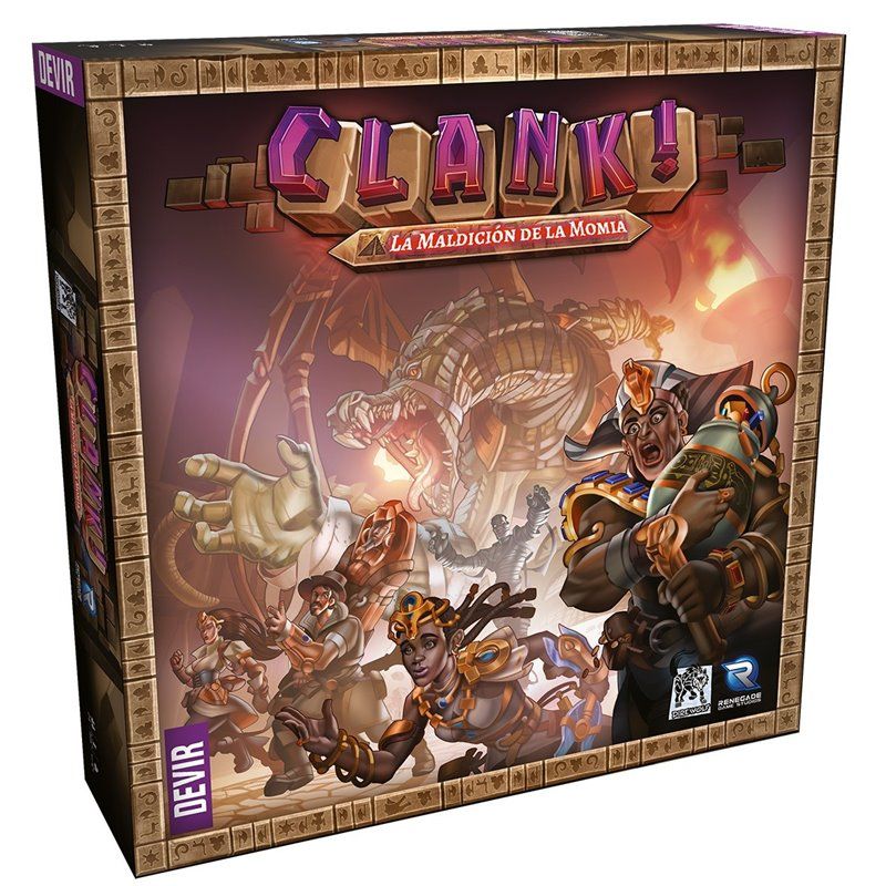 Clank! La Maldición de la Momia - Juego de Mesa