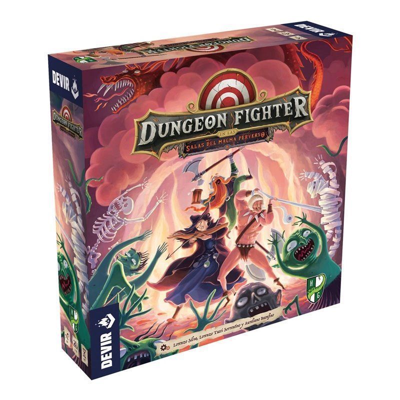 Dungeon Fighter: Salas del Magma Perverso - Juego de Mesa Dungeon Fighter: Salas del Magma Perverso - Juego de Mesa