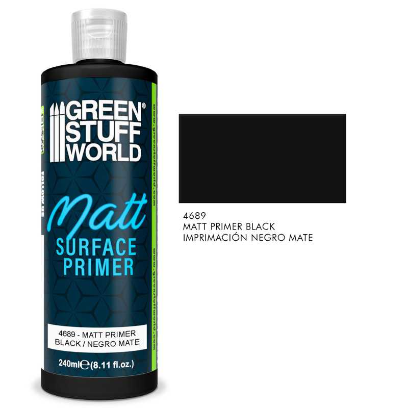 Imprimación Negro Mate 240 ml - GSW