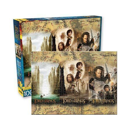 Puzzle 1000 piezas El Señor de los Anillos - Triptych