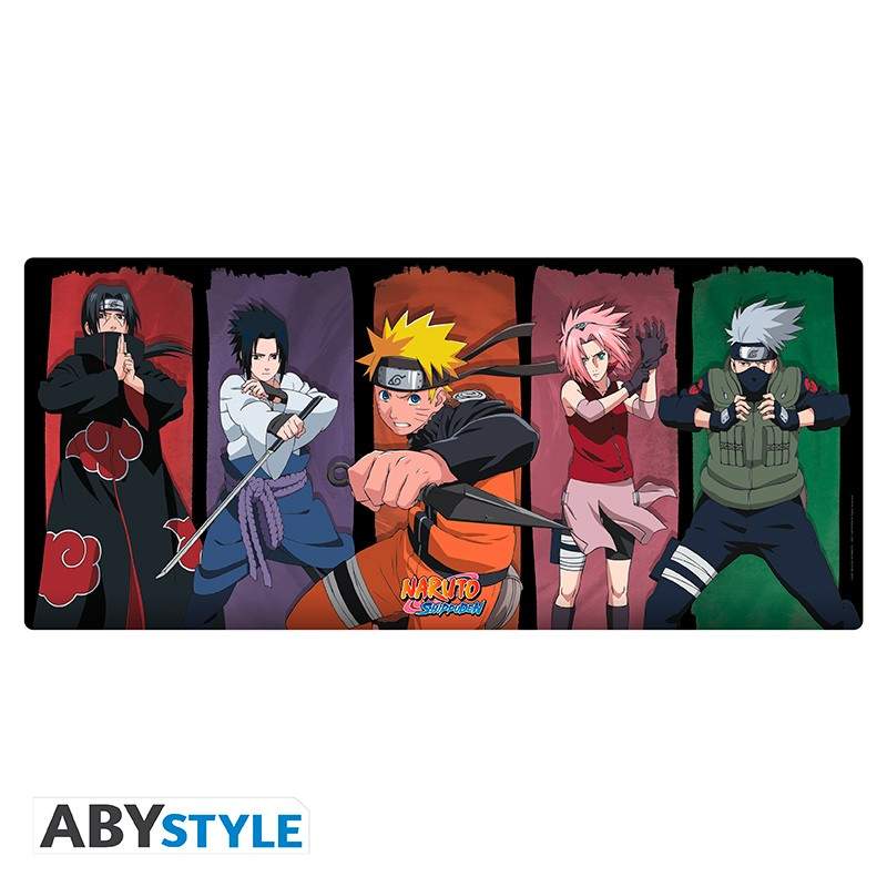 Alfombrilla Naruto Shippuden XXL "Group" - Desk Mat Alfombrilla Naruto Shippuden XXL "Group" - Desk Mat