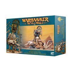 Tomb Kings of Khemri Tomb King on Necrolith Bone Dragon - Warhammer The Old World