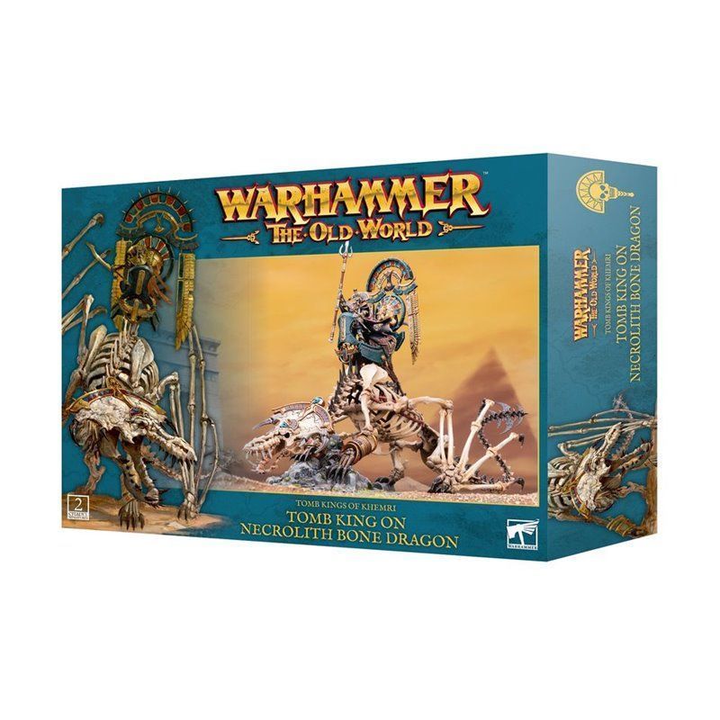 Tomb Kings of Khemri Tomb King on Necrolith Bone Dragon - Warhammer The Old World Tomb Kings of Khemri Tomb King on Necrolith Bone Dragon - Warhammer The Old World