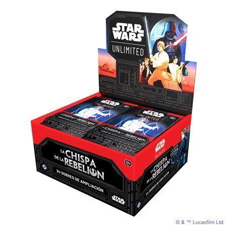 Star Wars Unlimited: La Chispa de la Rebelión - Sobre de 16 Cartas en Español
