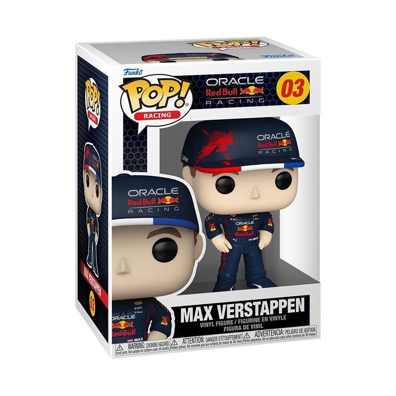 Funko Pop! - Max Verstappen - Formula 1 Figura 10cm Funko Pop! - Max Verstappen - Formula 1 Figura 10cm