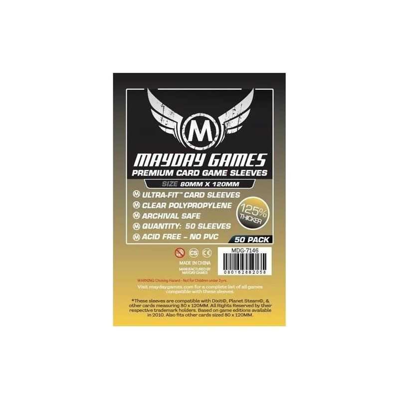 Fundas Mayday Premium Games Tamaño 80 x 120 mm Fundas Mayday Premium Games Tamaño 80 x 120 mm