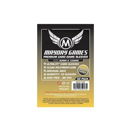 Fundas Mayday Premium Games Tamaño 80 x 120 mm