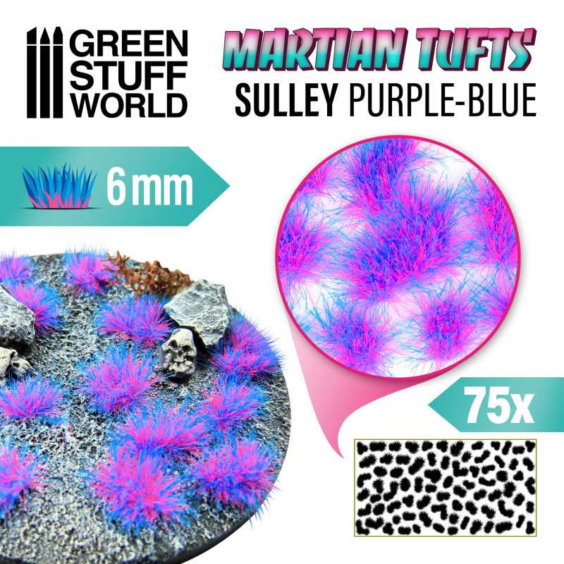 Matas Arbustos Autoadhesivas Alien - Sulley Purple - 6mm - GSW Matas Arbustos Autoadhesivas Alien - Sulley Purple - 6mm - GSW