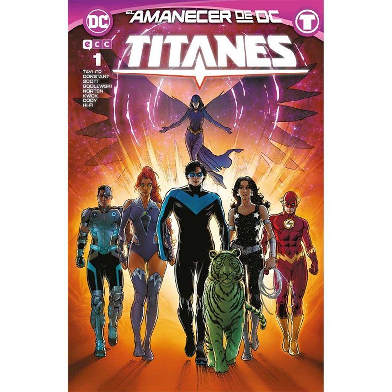 El Amanecer de DC: Titanes 1 El Amanecer de DC: Titanes 1