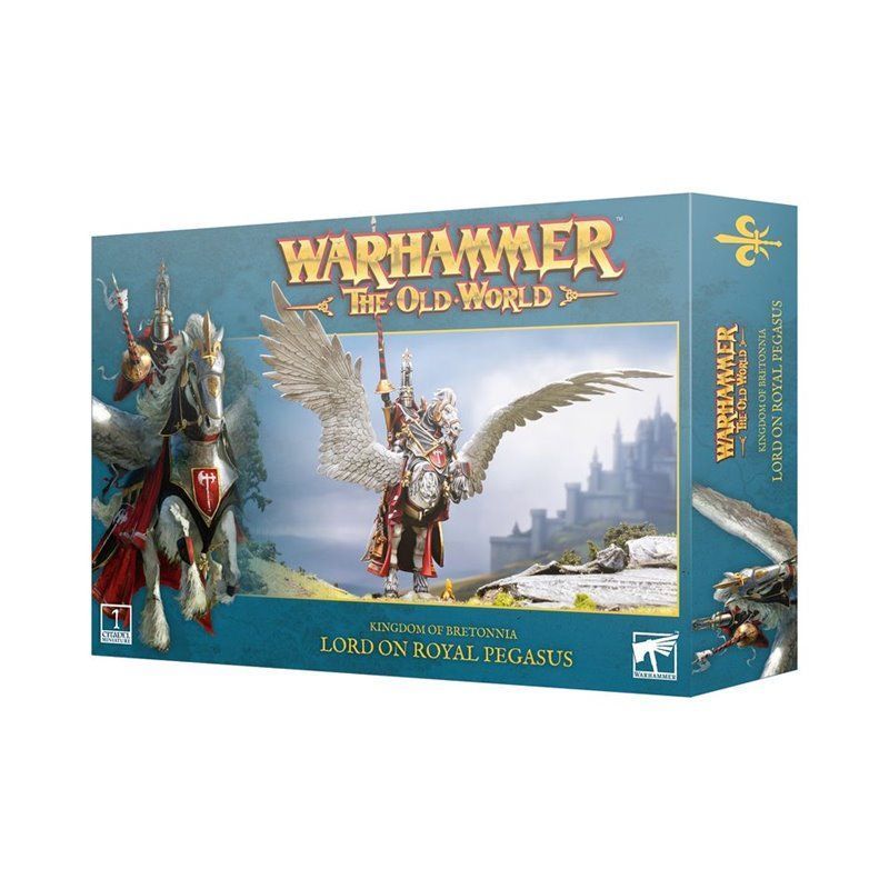 Kingdom of Bretonnia: Lord on Royal Pegasus - Warhammer The Old World