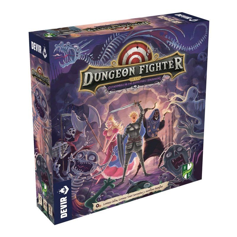 Dungeon Fighter: Catacumbas de los Espectros Tenebrosos - Juego de Mesa