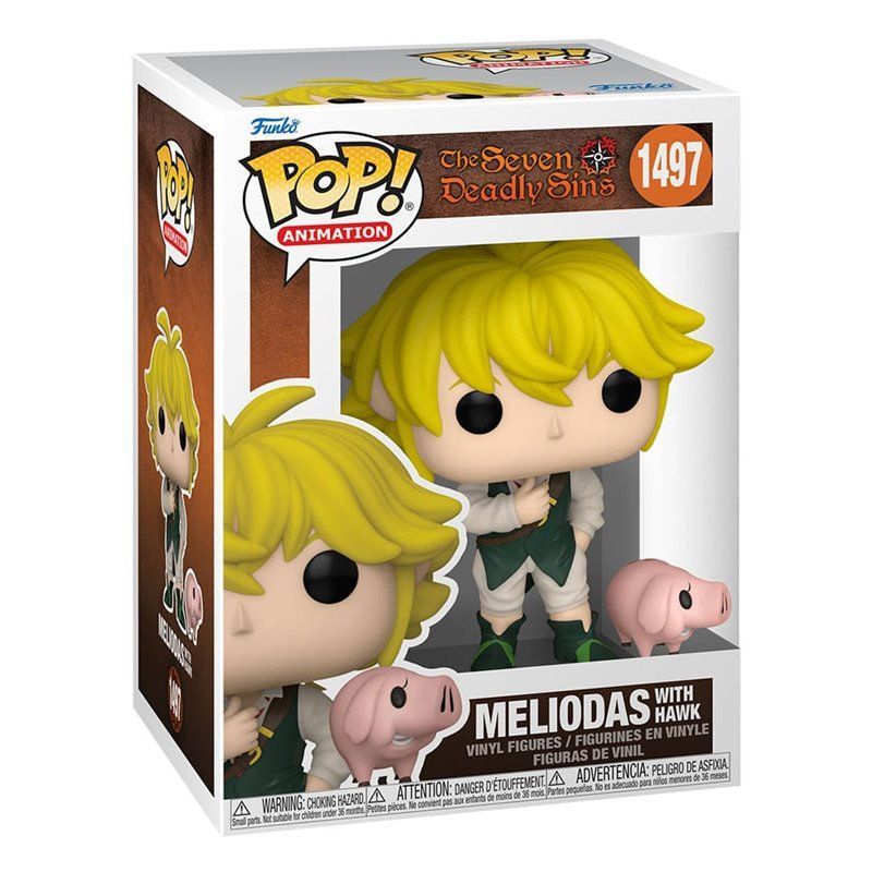 Funko Pop! - Meliodas w Hawk - The Seven Deadly Sins