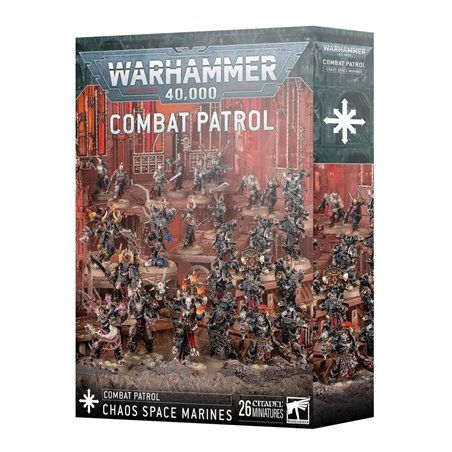 Patrulla de Combate Marines Espaciales del Caos - Chaos Space Marines Combat Patrol