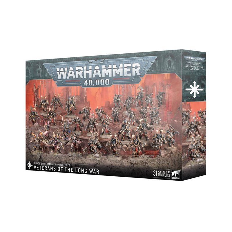 Veteranos de la Guerra Eterna - Veterans of the Long War Chaos Space Marines Battleforce