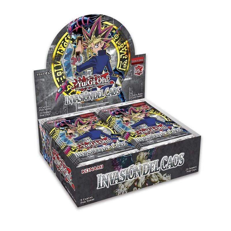 Yu-Gi-Oh Invasión del Caos - Sobre Cartas Español