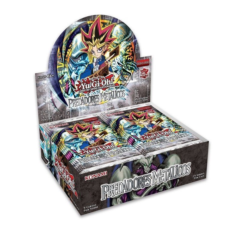 Yu-Gi-Oh Predadores Metálicos - Sobre Cartas Español
