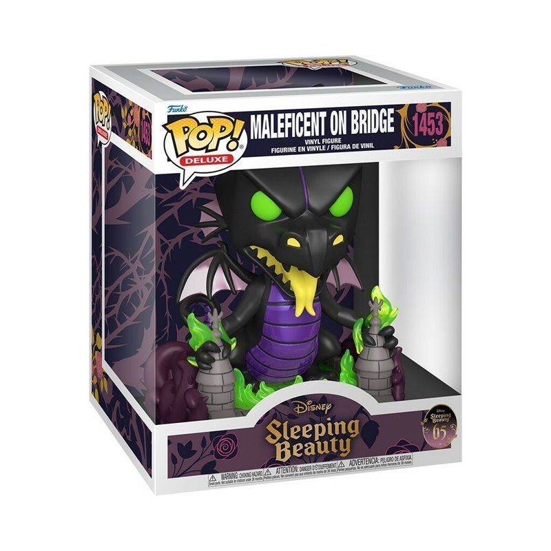 Funko Pop! Deluxe - Maleficent on Bridge - Sleeping Beauty - La Bella Durmiente - Disney Figura 10cm