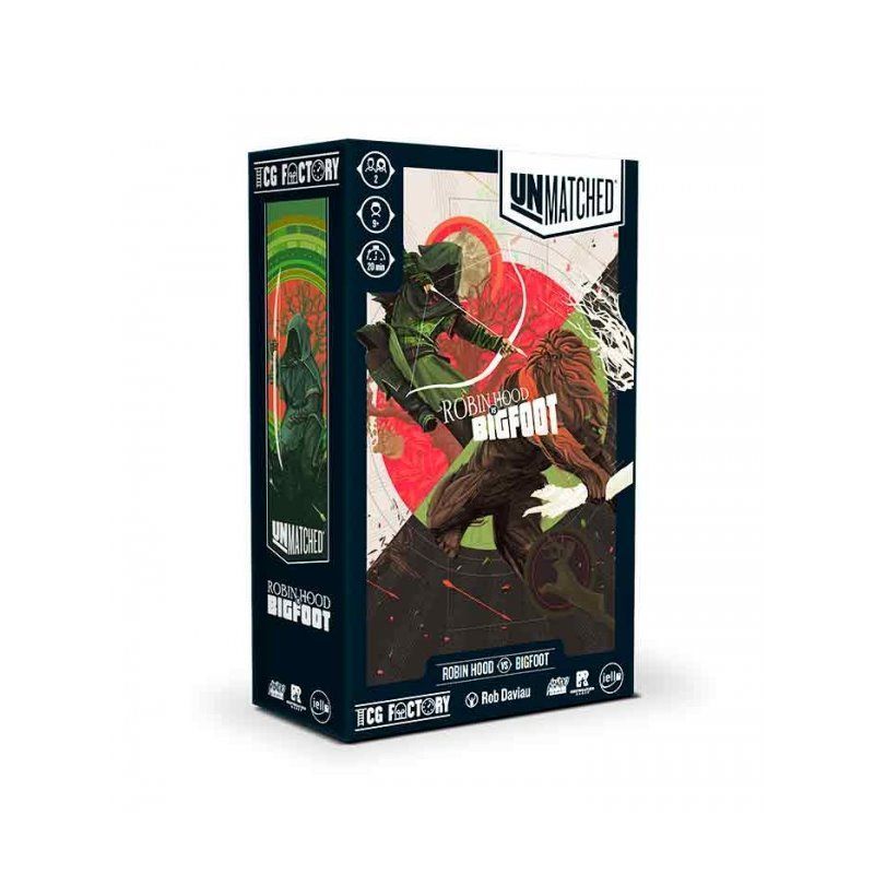 Unmatched: Robin Hood vs Bigfoot - Juego de Mesa