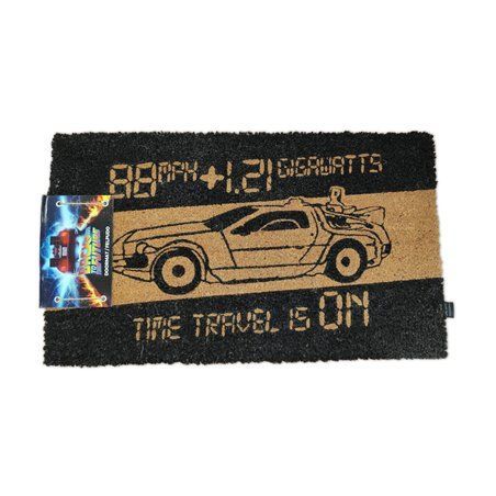 Alfombra Felpudo Regreso al Futuro "Time Machine" 60x40 cm