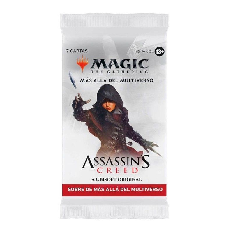 Magic: Assassin's Creed - Sobre de Más allá del Multiverso 7 Cartas Español Magic: Assassin's Creed - Sobre de Más allá del Multiverso 7 Cartas Español