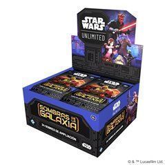 Star Wars Unlimited: Sombras de la Galaxia - Sobre de 16 Cartas en Español