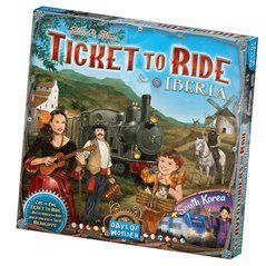 Aventureros al Tren! Península Ibérica & Corea del Sur - Juego de Mesa